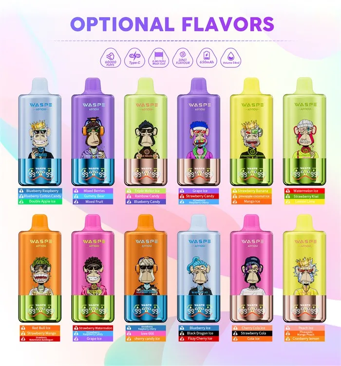 WASPE 60K Puffs Disposable Vape Eu